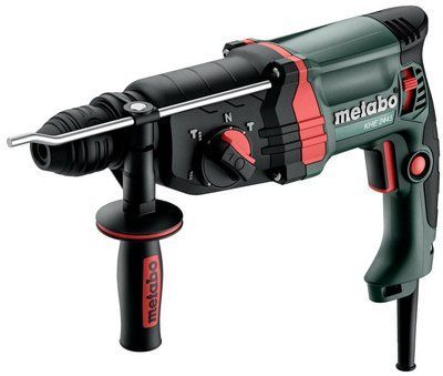 Перфоратор Metabo KHE 2445, 800Вт, SDS-plus, 2.4Дж, 3 режими, 0-1500об/хв, 2.8кг (601709500) 378100 фото