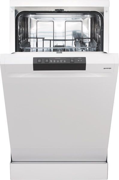 Посудомийна машина Gorenje, 9компл., A++, 45см, дисплей, 2 кошика, AquaStop, білий (GS520E15W) 366568 фото