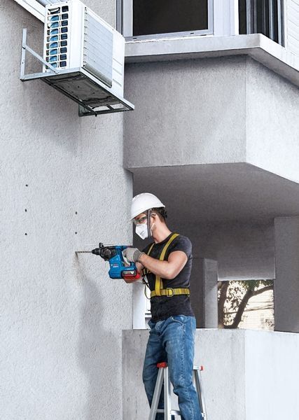 Перфоратор Bosch GBH 187-LI Professional акумуляторний, 18 В, SDS-Plus, 2.4 Дж, 980 об/хв, 2.9 кг, без АКБ та ЗП (0.611.923.020) 375024 фото