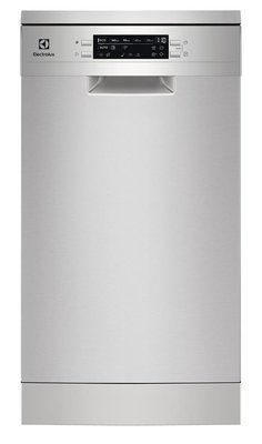 Посудомийна машина Electrolux, 9компл., A++, 45см, дисплей, інвертор, нерж (SES42201SX) 347076 фото