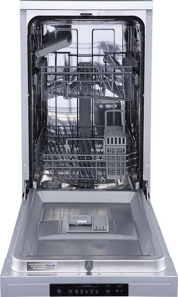 Посудомийна машина Gorenje, 9компл., A++, 45см, дисплей, 2 кошика, AquaStop, сірий (GS520E15S) 366565 фото
