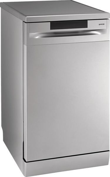 Посудомийна машина Gorenje, 9компл., A++, 45см, дисплей, 2 кошика, AquaStop, сірий (GS520E15S) 366565 фото