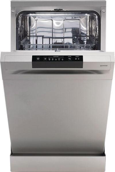 Посудомийна машина Gorenje, 9компл., A++, 45см, дисплей, 2 кошика, AquaStop, сірий (GS520E15S) 366565 фото