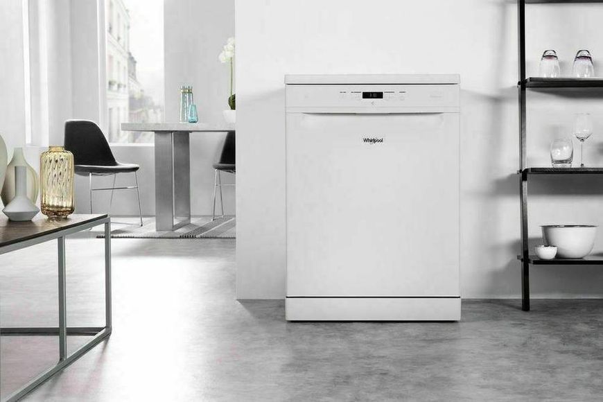 Посудомийна машина Whirlpool, 14компл., A++, 60см, дисплей, білий (WRFC3C26) 361837 фото