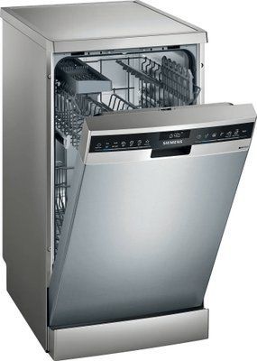 Посудомийна машина Siemens, 9компл., A+, 45см, дисплей, нерж (SR23HI48KE) 365457 фото