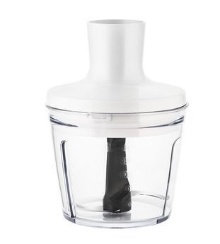 Блендер Tefal заглибний Optichef, 800Вт, 3в1, чаша-800мл, чопер 500мл, турборежим , білий (HB643138) 304600 фото