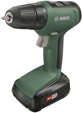 Шурупокрут-дриль Bosch UniversalDrill 18, 18В 1х1.5Аг, 24Нм, 440/1450об/хв, ЗП, 1.2кг, кейс (0.603.9C8.004) 359724 фото