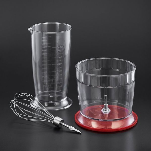 Блендер Russell Hobbs заглибний Desire, 500Вт, 2в1, чаша-500мл, червоний (24700-56) 307850 фото