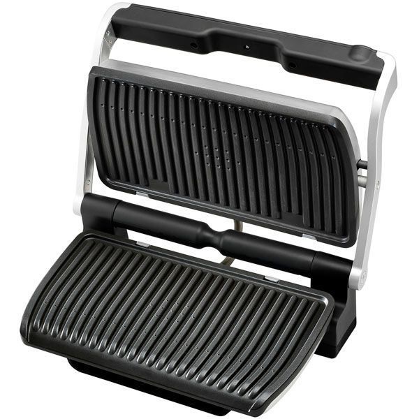 Гриль Tefal прижимний OptiGrill + XL, 2000Вт, темп. режимів-9, з`ємні пластини, метал (GC724D12) 326211 фото