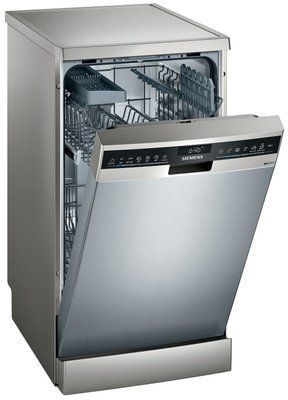 Посудомийна машина Siemens, 9компл., A+, 45см, дисплей, нерж (SR23HI48KK) 372792 фото
