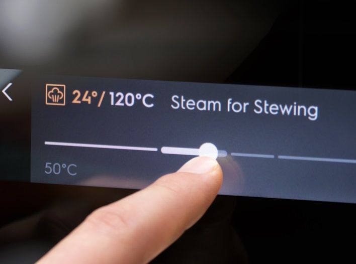 Духова шафа Electrolux електрична, 70л, А++, пара, дисплей, конвекція, ф-ція пароварки, чорний (LOB8S39Z) 377041 фото