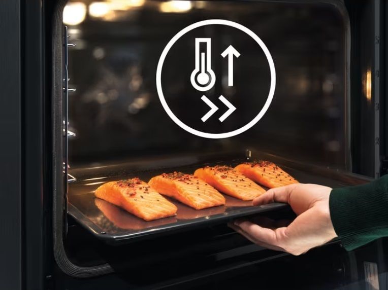 Духова шафа Electrolux електрична, 70л, А++, пара, дисплей, конвекція, ф-ція пароварки, чорний (LOB8S39Z) 377041 фото