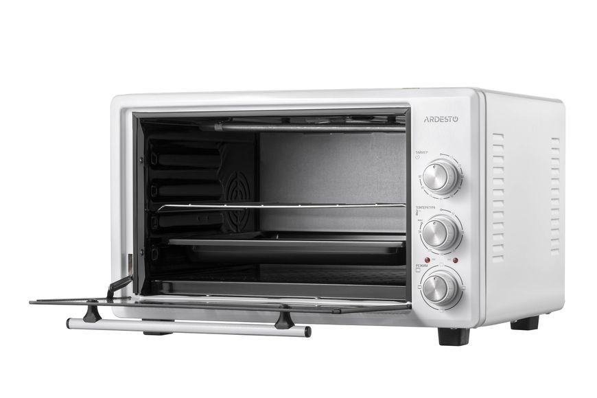 Піч електрична ARDESTO, 40л, 1300Вт, механіч., біла (MEO-S40GW) 368233 фото