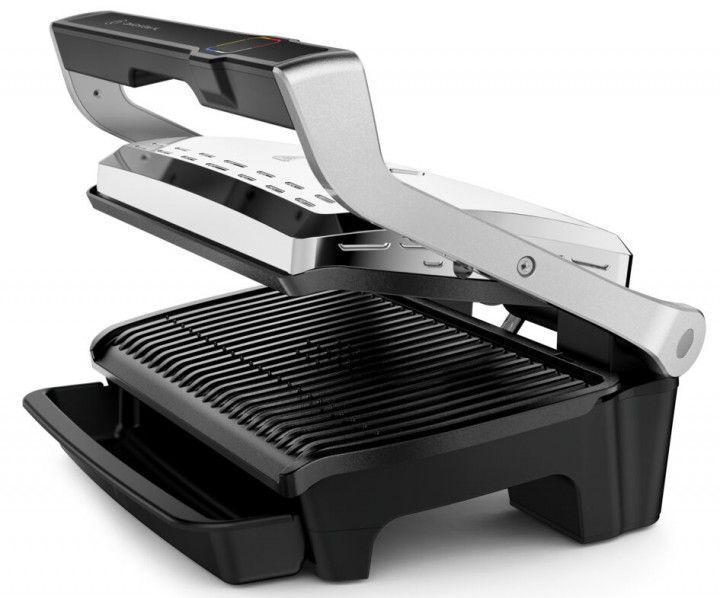 Гриль Tefal прижимний OptiGrill Elite XL, 2200Вт, темп. режимів-16, з`ємні пластини, метал (GC760D30) 344668 фото