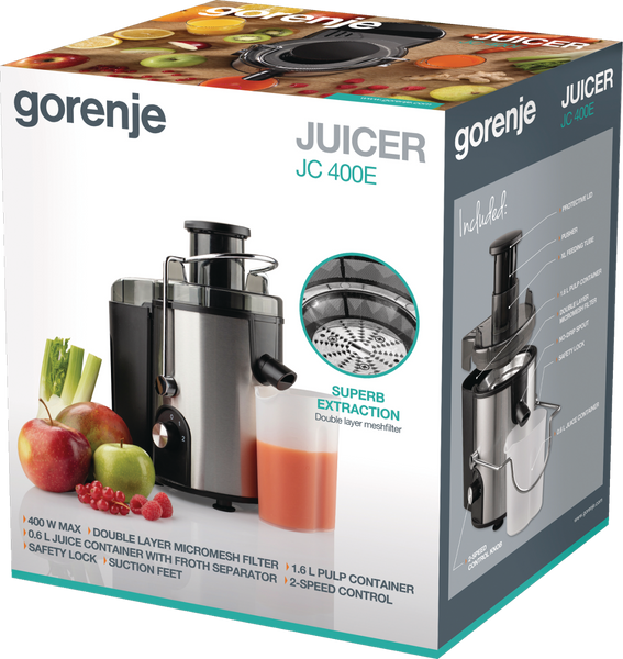 Соковижималка Gorenje JC400E (EJ01C) (735642) У-6909545 фото