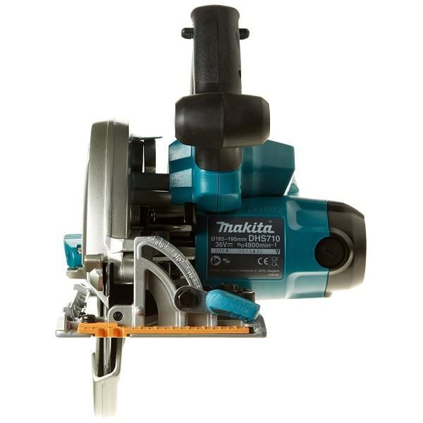 Пила дискова Makita DHS710Z акумуляторна, 18В+18В, 4800 об/мин, 190мм, 4.1 кг, SOLO (DHS710Z) 360236 фото