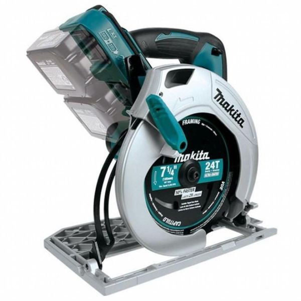 Пила дискова Makita DHS710Z акумуляторна, 18В+18В, 4800 об/мин, 190мм, 4.1 кг, SOLO (DHS710Z) 360236 фото