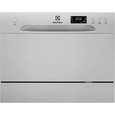 Посудомийна машина Electrolux настільна, 6компл., A+, 55см, дисплей, сірий (ESF2400OS) 278990 фото