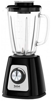 Блендер Tefal стаціонарний Blendforce, 800Вт, чаша-1250мл, скло, чорний (BL438831) 319446 фото