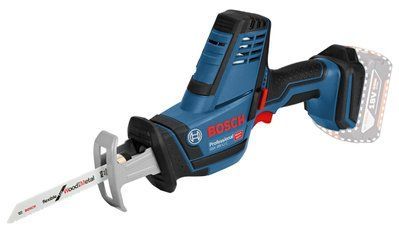 Пила шабельна акумуляторна Bosch GSA 18 V-LI C, 18В, пропил 200мм, хід 21мм, 2.3кг, без АКБ та ЗП (0.601.6A5.001) 358242 фото