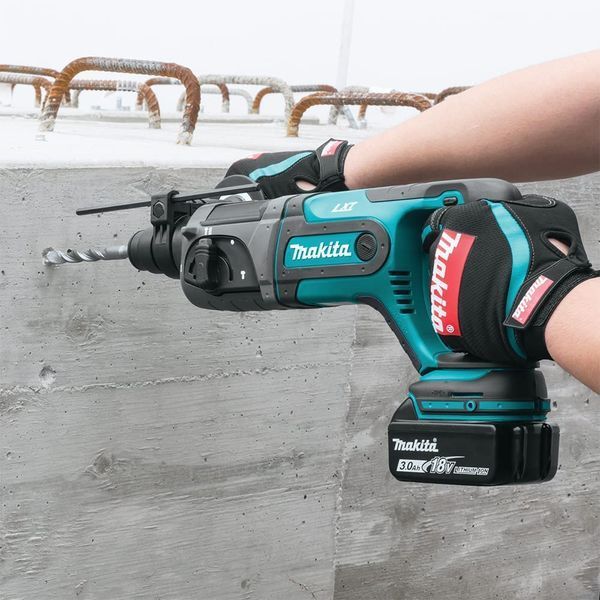 Перфоратор Makita DHR241Z акумуляторний, 18В, SDS+, 2Дж, 0-1100 об/хв, 3.5 кг, SOLO (DHR241Z) 360168 фото