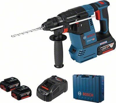 Перфоратор Bosch GBH 18 V-26, акумуляторний, 18, 2.6 Дж (0.611.909.003) 329346 фото