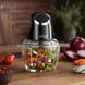 Подрібнювач Russell Hobbs Matte Black, 200Вт, чаша-500мл, скло, корпус-пластик, чорний (24662-56) 343940 фото 2