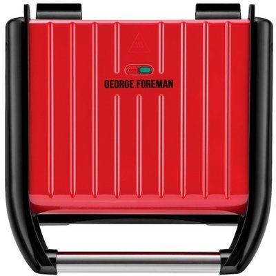 Гриль Russell Hobbs прижимний Family Steel Grill, 1650Вт, темп. режимів-1, метал, червоно-чорний (25040-56) 374131 фото