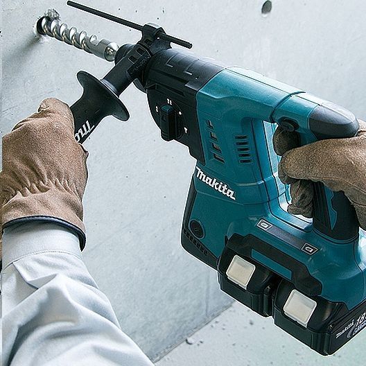 Перфоратор Makita DHR263Z акумуляторний, SDS+, 2.5 Дж, Li-Ion 18+18, SOLO (DHR263Z) 328888 фото