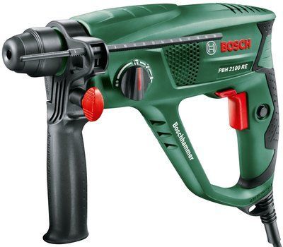 Перфоратор Bosch PBH 2100 RE, 550Вт, 1.7 Дж, 2.2 кг (0.603.3A9.320) 282814 фото