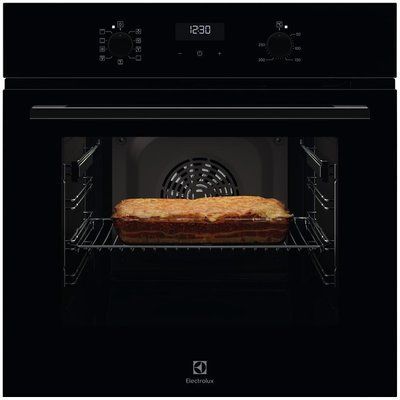 Духова шафа Electrolux електрична, 65л, A, дисплей, конвекція, телескопічні напрямні, чорний (EOF5C50BZ) 373708 фото