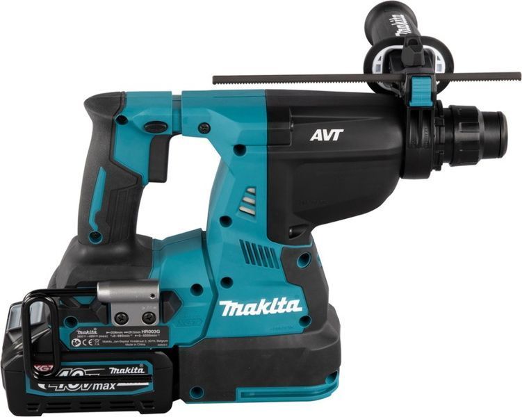 Перфоратор Makita HR003GM201 XGT акумуляторний, 36 В, SDS+, 2.8Дж, 0-980 об/хв, 4.6 кг (HR003GM201) 379005 фото