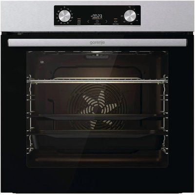 Духова шафа Gorenje електрична, 77л, A+, пара, дисплей, піроліз, нерж (BPS6737E03X) 361882 фото