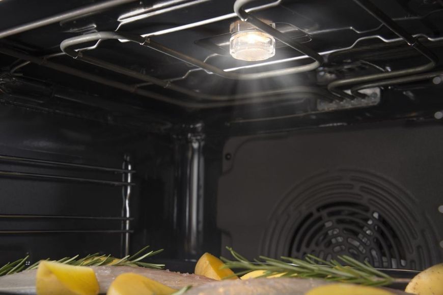 Духова шафа Gorenje електрична, 77л, A+, пара, дисплей, піроліз, нерж (BPS6737E03X) 361882 фото