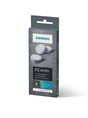 Таблетки для очищення кавоварок Siemens, 10 шт. в упаковці (TZ80001A) 334853 фото