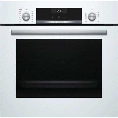 Духова шафа Bosch електрична, 66л, A, дисплей, конвекція, білий (HIJ517YW0) 367563 фото