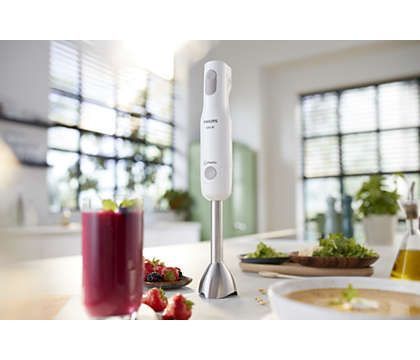 Блендер Philips заглибний Daily Collection, 650Вт, 4в1 (HR2537/00) 337542 фото