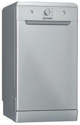 Посудомийна машина Indesit, 10компл., A+, 45см, сріблястий (DSCFE1B10SRU) 372848 фото