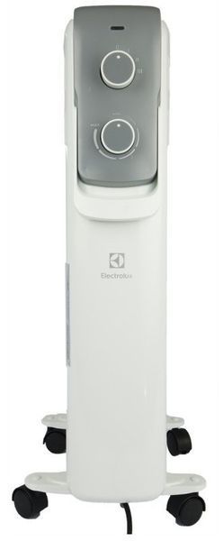 Обігрівач оливний Electrolux, 25м2, 2000Вт, мех. упр-ння, 9 секцій, білий (EOH/M-7209) 368752 фото