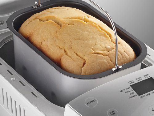Хлібопічка Gorenje, 850Вт, програм-1.6, макс.вага - 1.6кг, форма прямокутник, пластик, сірий (BM1600WG) 283193 фото