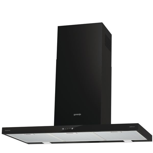 Витяжка Gorenje купольна, 90см, 650м3ч, чорний (WHT9SYB) 324452 фото