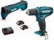 Набір акумуляторного інструменту Makita CLX206X1 (TM30D, DF331D, DC10ВтC, BL1015x2), 10.8 В CXT (CLX206X1) 303131 фото 1