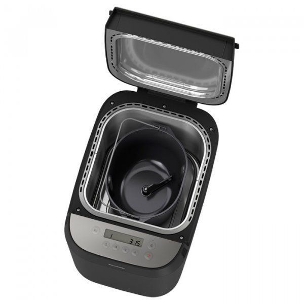 Хлібопічка Panasonic, 700Вт, програм-1, макс.вес -1кг, форма-круг, пластик, чорний (SD-ZP2000KTS) 314266 фото