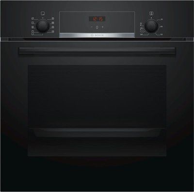 Духова шафа Bosch електрична, 66л, A, дисплей, конвекція, чорний (HBF534EB0Q) 310382 фото