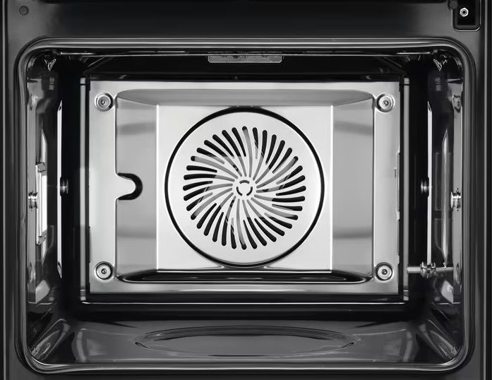 Духова шафа Electrolux електрична, 70л, A++, пара, дисплей, конвекція, внутрішня камера, ф-ція пароварки, чорний+нерж (KOAAS31CX) 374569 фото