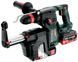 Перфоратор Metabo KH 18 LTX BL 24 Q SET ISA акумуляторний, LiHD, 18В 2*5.5Ач, SDS-plus, 2.2Дж, 3 режими, 0-1280об/хв, пристрій для видалення пилу metaBOX 185 L, (601714930) 376331 фото 1