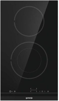 Варильна поверхня Gorenje електрична, 30см, Доміно, чорний (ECT322BCSC) 305198 фото