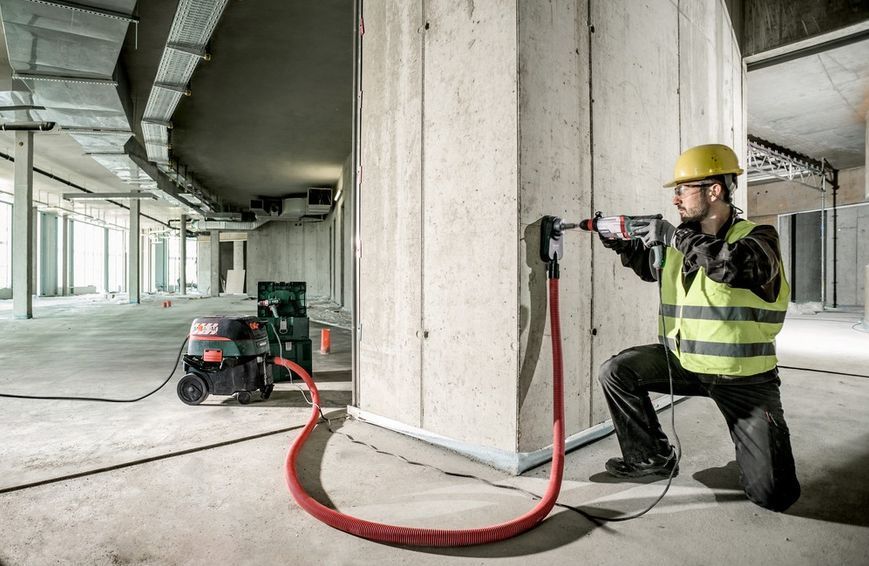 Перфоратор Metabo KHE&nbsp;2860&nbsp;Quick, 880 Вт, 3 режима, пластик.кофр, змінний патрон (600878500) 312627 фото