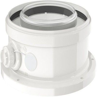 Bosch Адаптер коаксіальний FC-CA80 для підключення до конденсаційних котлів димоходів діаметром 80/125 мм. (7738112714) 361731 фото